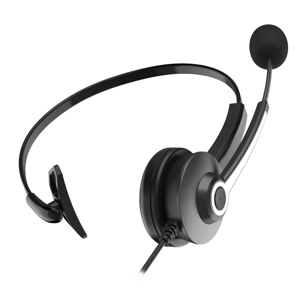 Audífonos On Ear para Call Center | Centric Pro HN620 | Negro