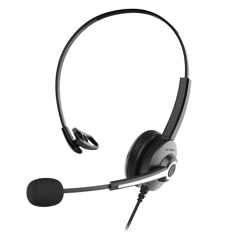 Audífonos On Ear para Call Center | Centric Pro HN620 | Negro