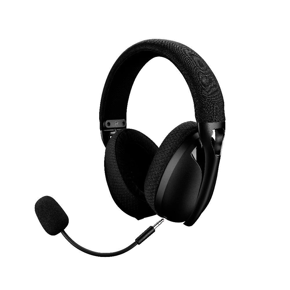 Audífonos para Dispositivos | Apolo HP677 | Over Ear Inalambricos Bluetooth, 2.4 Ghz, USB y Aux 3.5 mm | Elite Series Negro