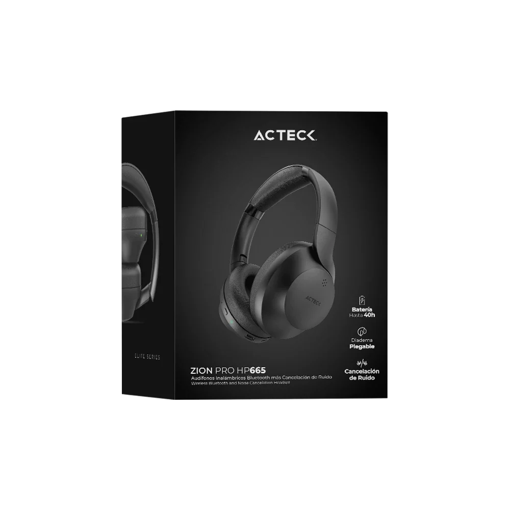Audífonos Over Ear Inalámbricos | Zion Pro HP665 | Negro