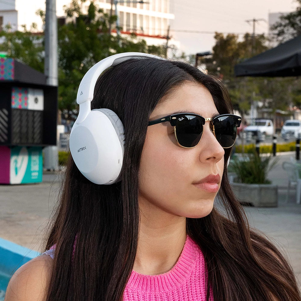 Audifonos para Dispositivos | Honour Plus HP450 | Over Ear Inalambricos Bluetooth 5.0 | Advanced Series Blanco