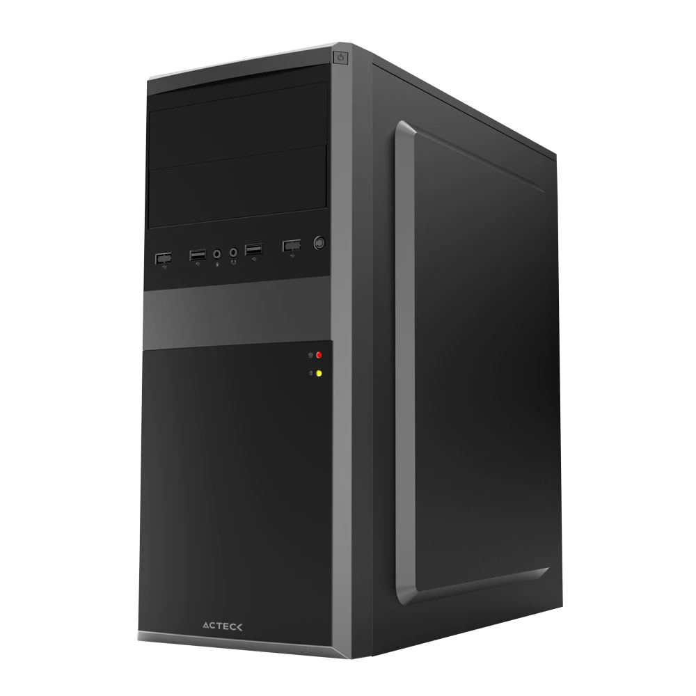 Gabinete Media Torre | Kiruna II GM420 | Negro