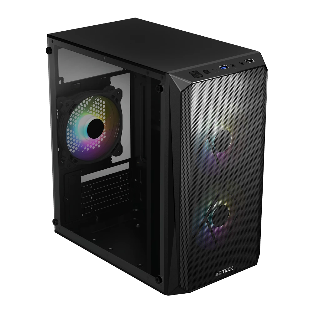 Gabinete Mini Torre | Doom GI630 | con Fuente de Poder ATX Plus 500w