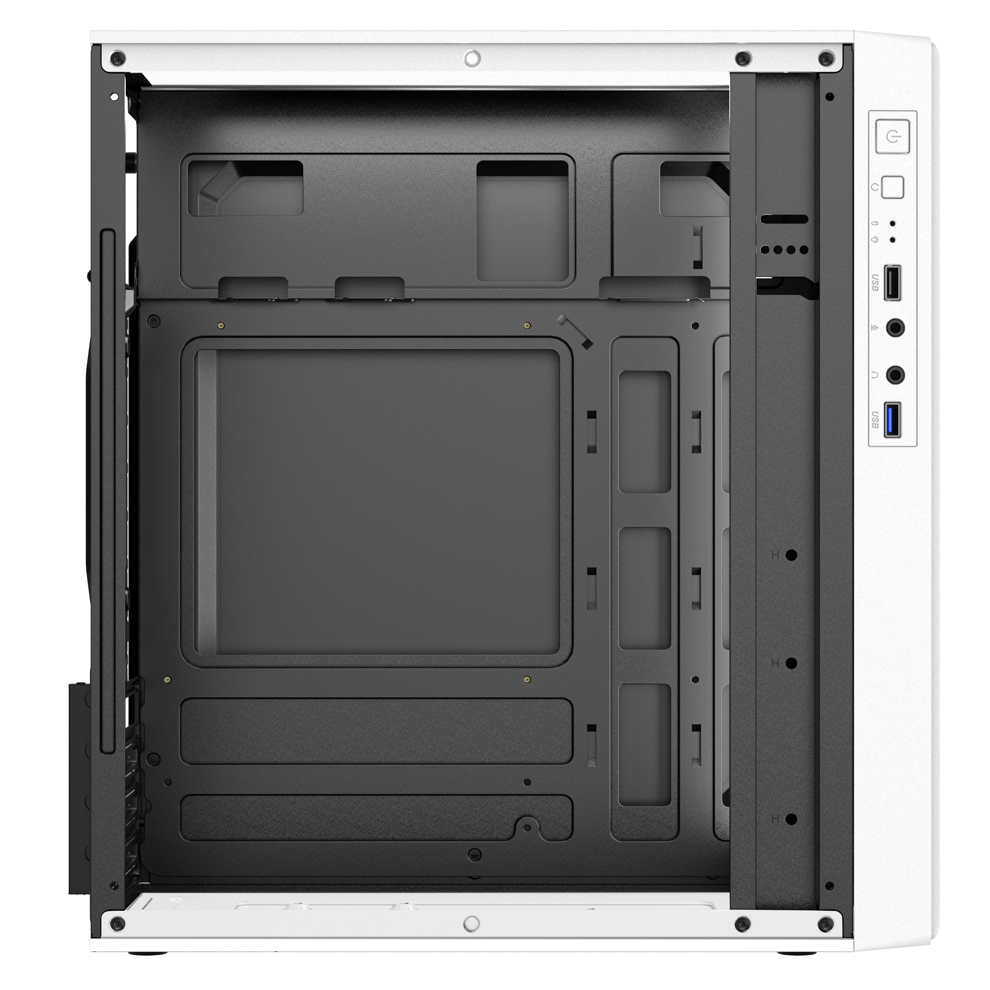Gabinete Mini Torre | Fusion II GI440 | Blanco