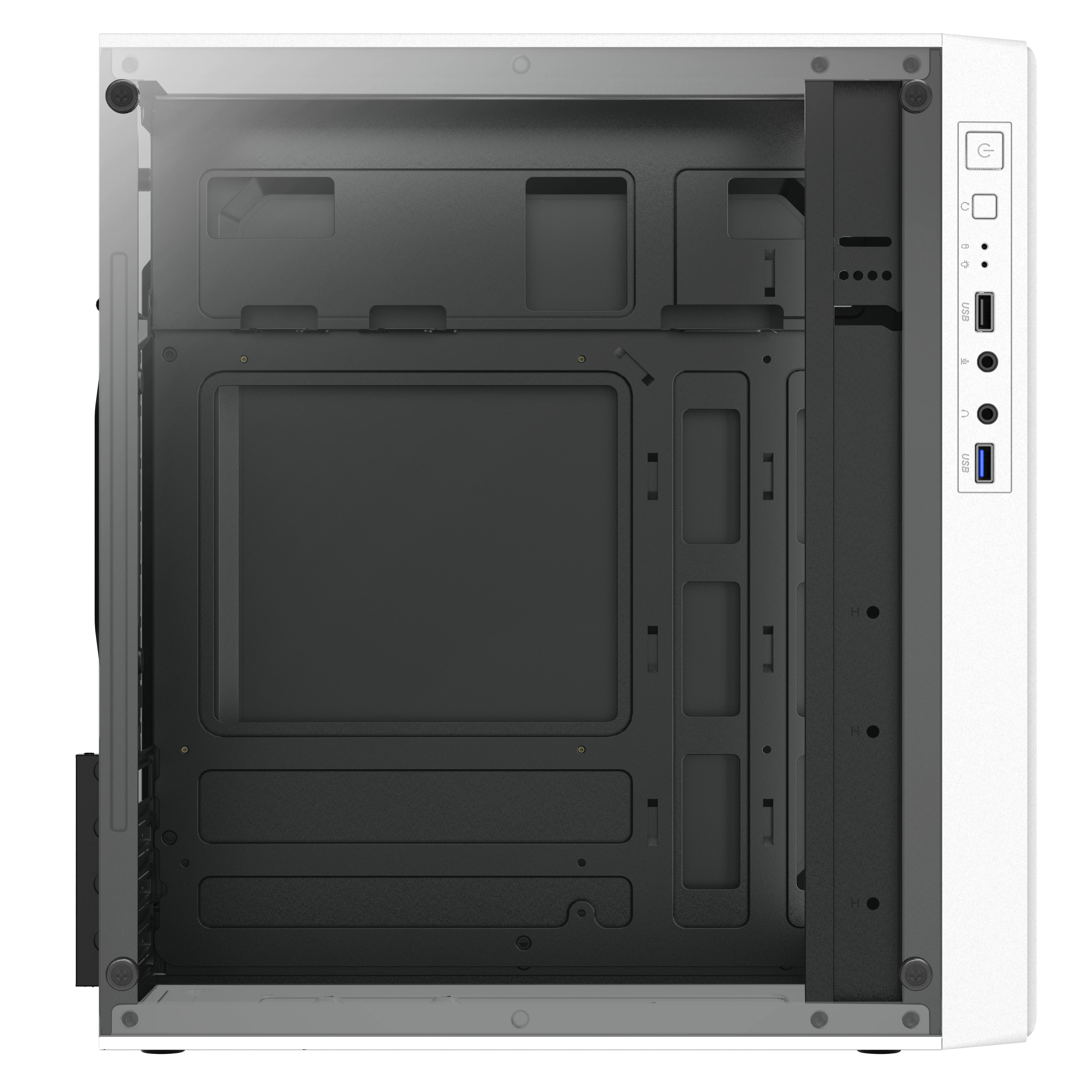 Gabinete Mini Torre | Fusion II GI440 | Blanco