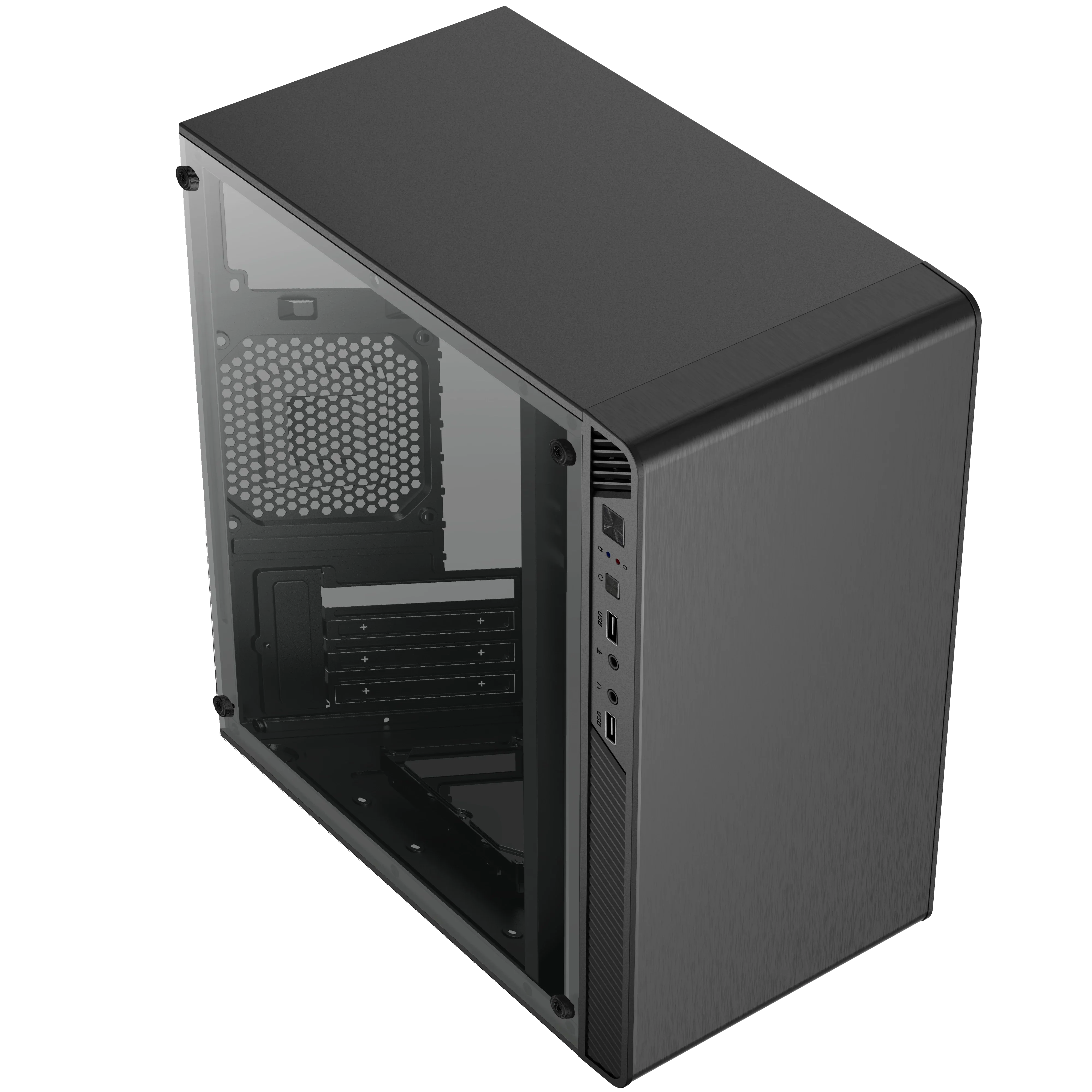 Gabinete Mini Torre | Performance II GI215W | Negro