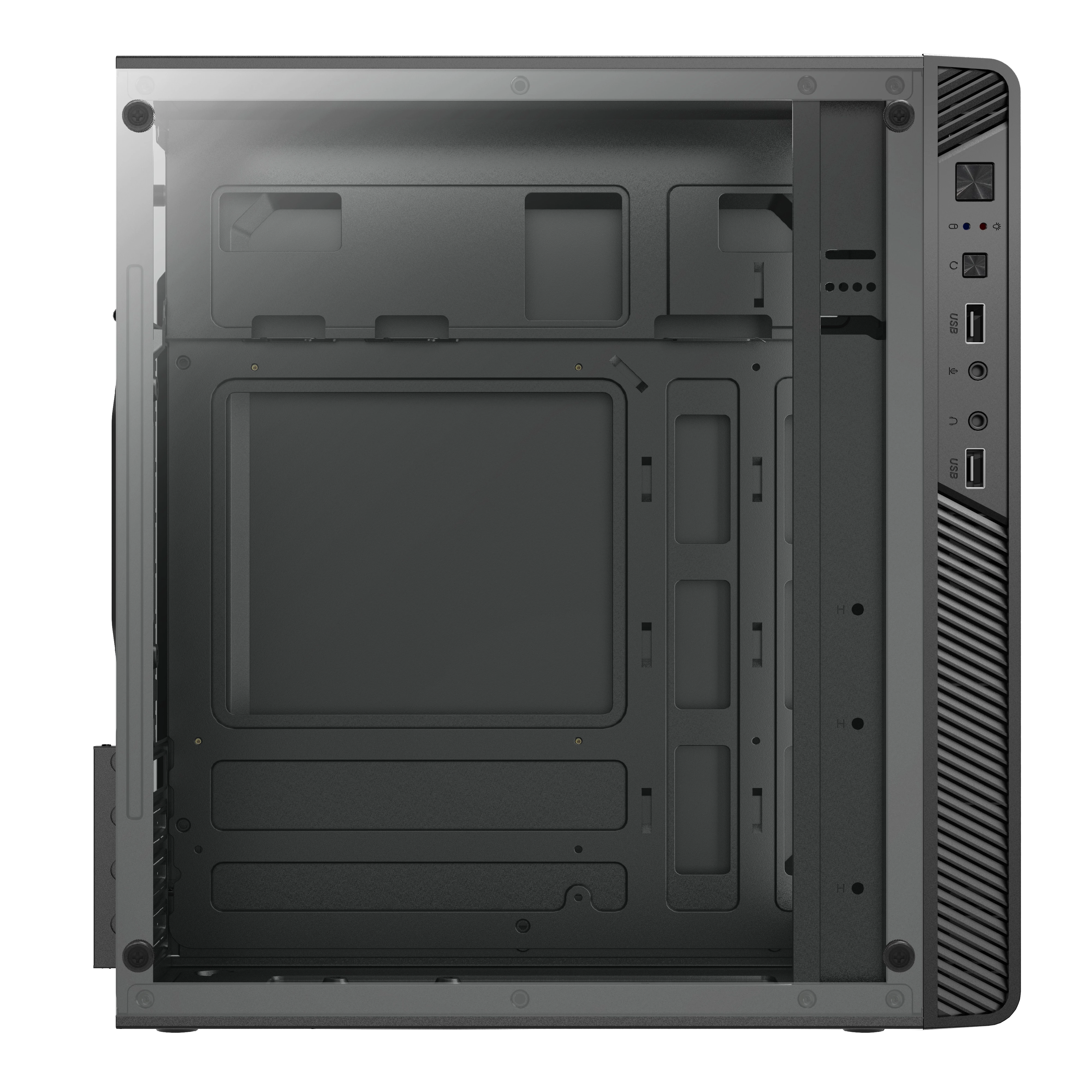 Gabinete Mini Torre | Performance II GI215W | Negro