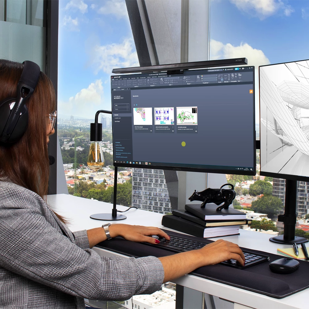 Monitor Plano 27" VA | Captive Vivid SP270 | Negro