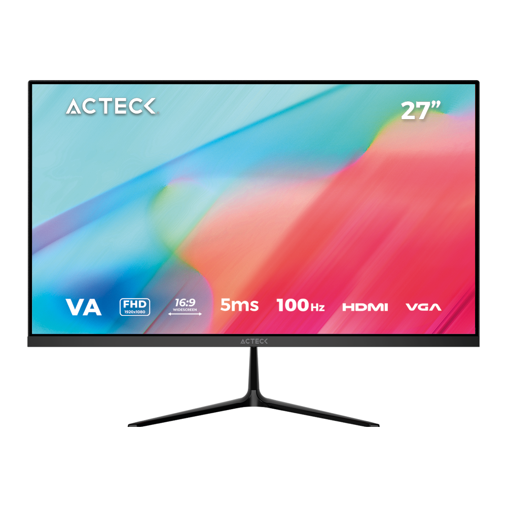 Monitor Plano 27" VA | Captive Vivid SP270 | Negro