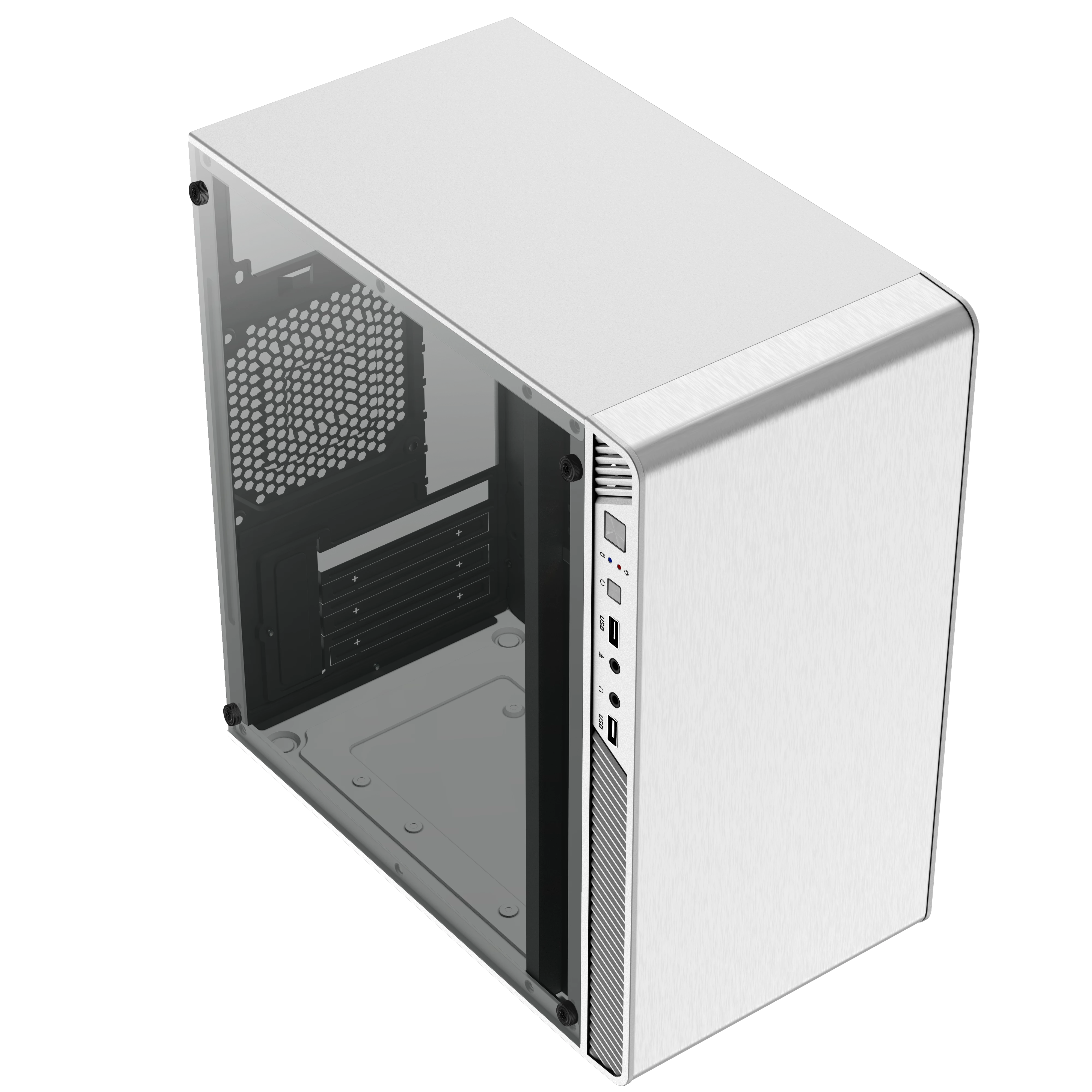 Gabinete Mini Torre | Performance II GI215W | con Fuente de Poder ATX Plus 500w