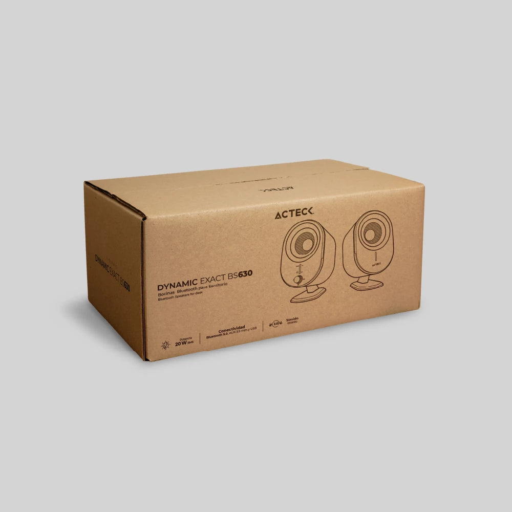 Bocinas Tipo Estudio | Dynamic Exact BS630 | Blanco