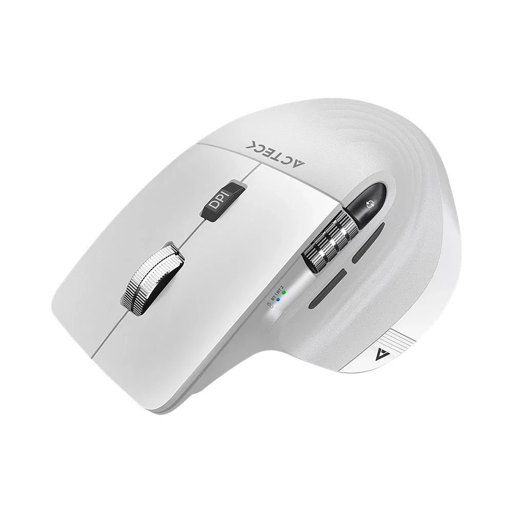 Mouse Ergonómico Profesional | Virtuos Pro MI780 | Blanco