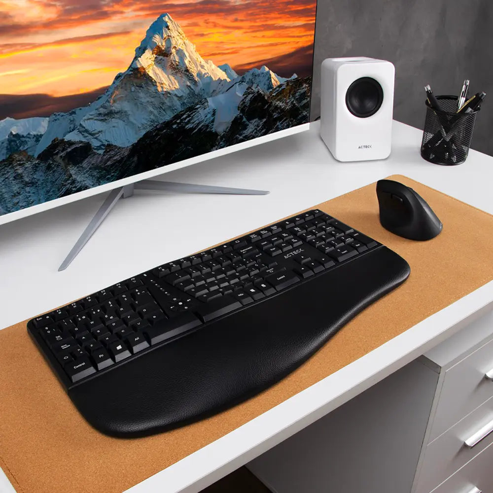 Combo Teclado y Mouse | Creator Virtuos Fitt MK770 | Negro