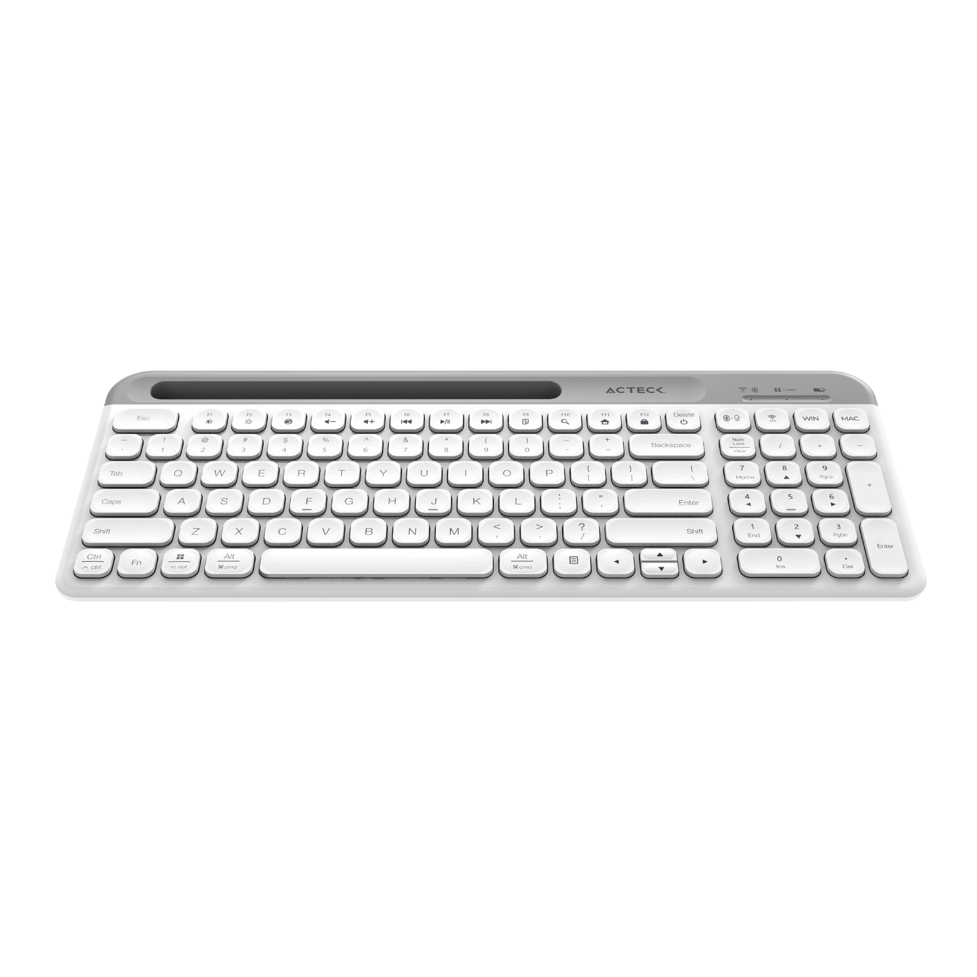 Combo Teclado y Mouse | Creator Virtuos Silk MK720 | Blanco