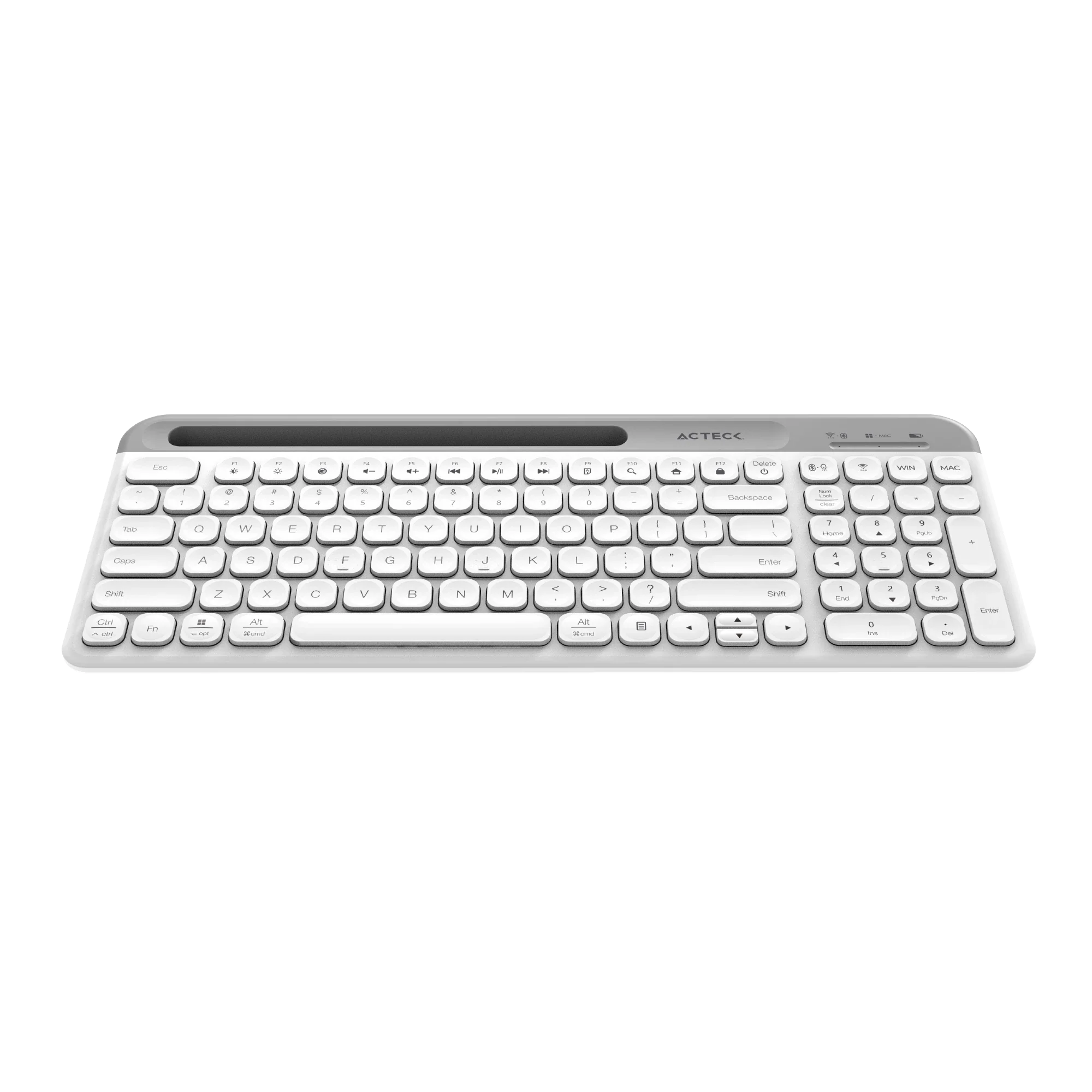 Combo Teclado y Mouse | Creator Virtuos Silk MK720 | Blanco