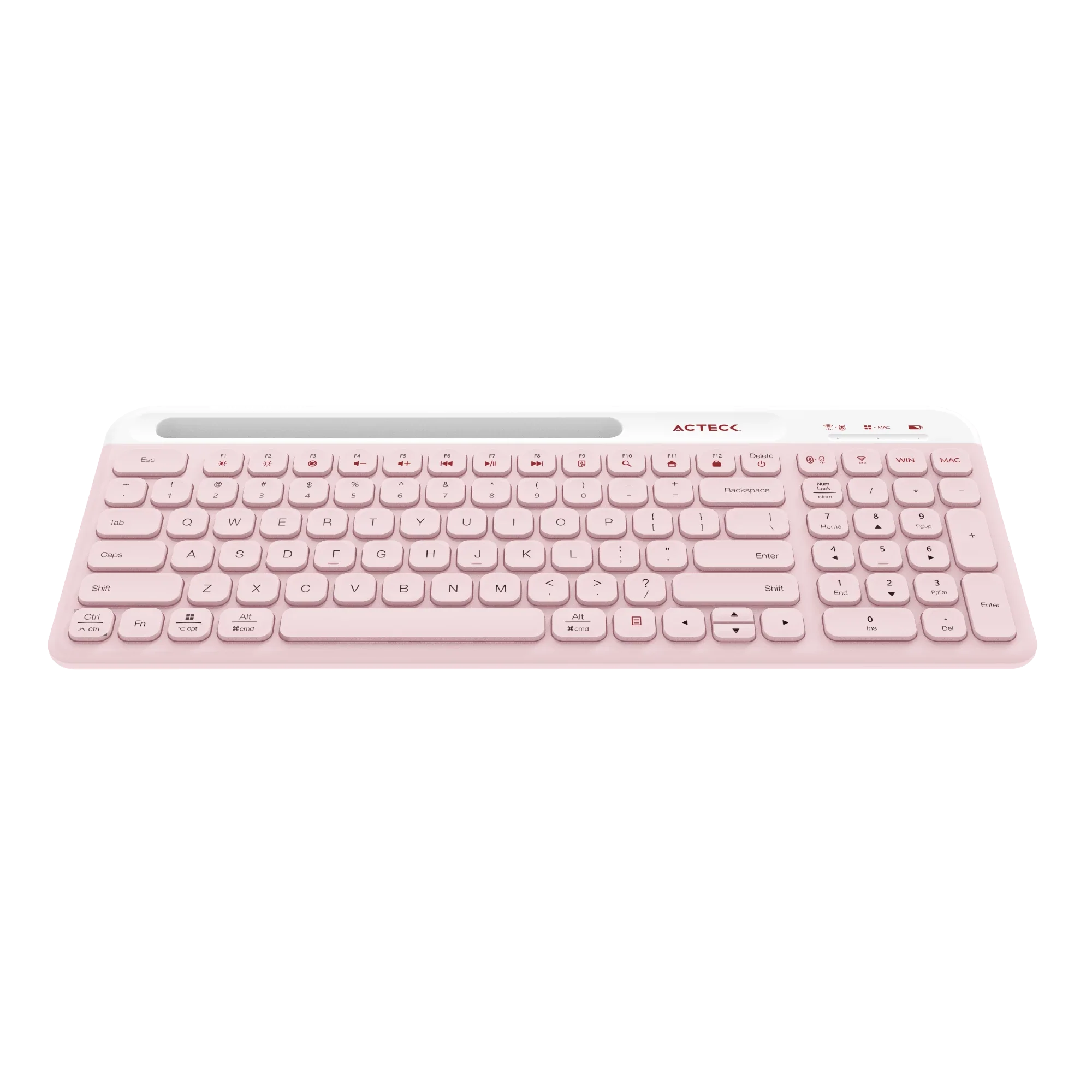 Combo Teclado y Mouse | Creator Virtuos Silk MK720 | Rosa