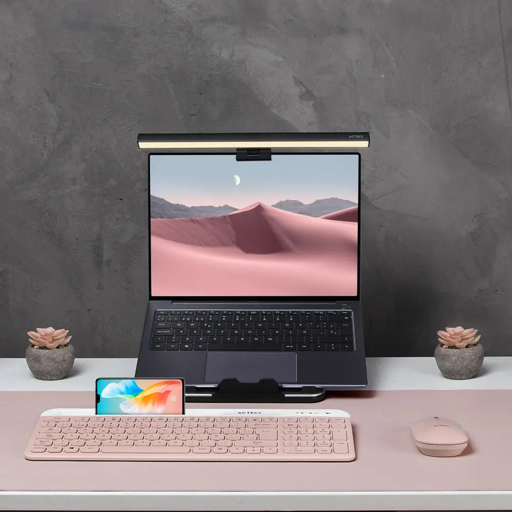 Combo Teclado y Mouse | Creator Virtuos Silk MK720 | Rosa
