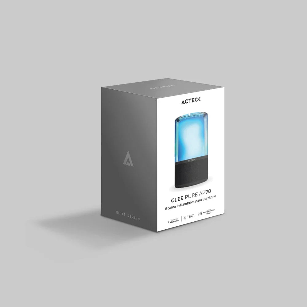 Bocina Portátil de ambientación | Glee Pure AP70 | Negro