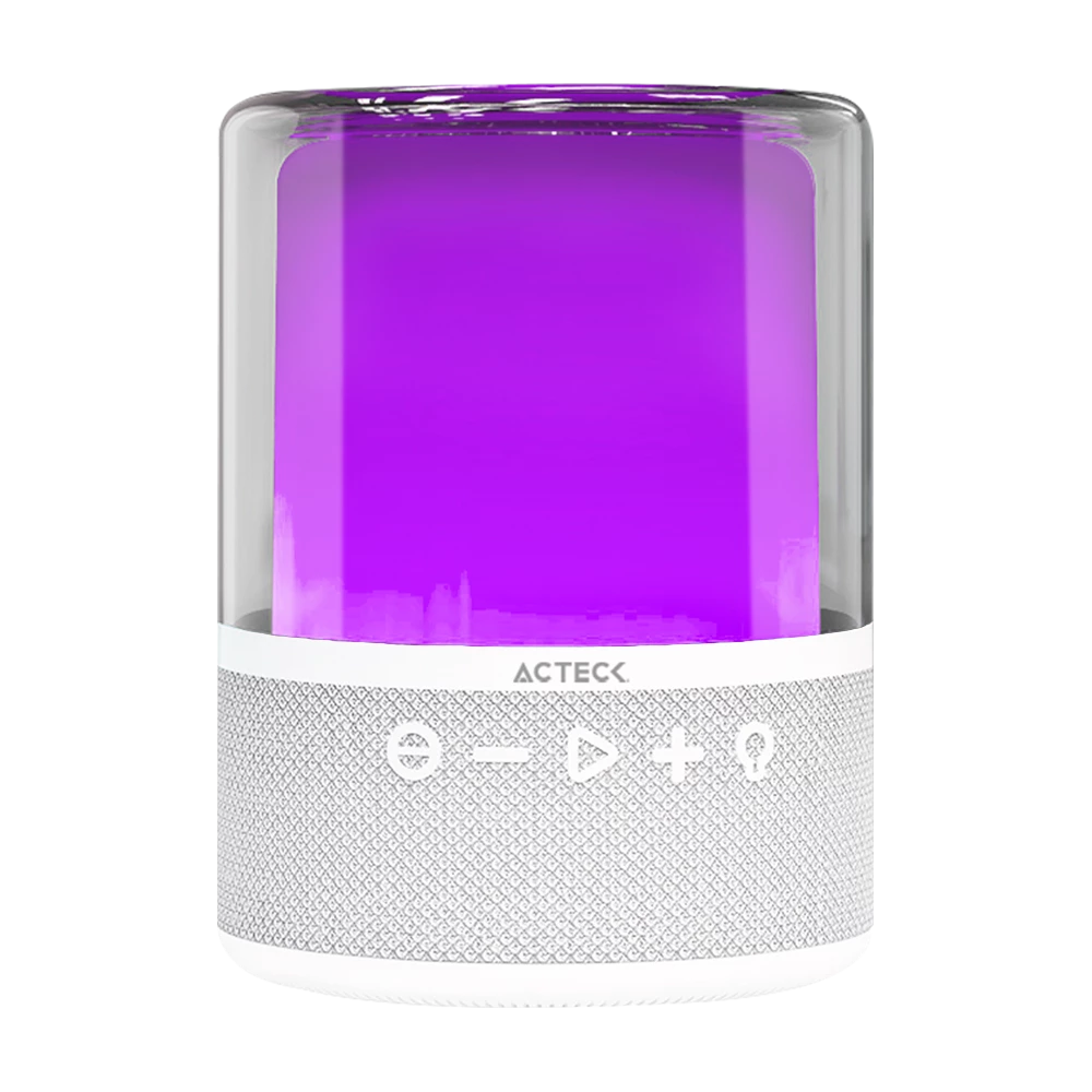 Bocina Portatil de ambientación | Glee Pure AP50 | Blanco