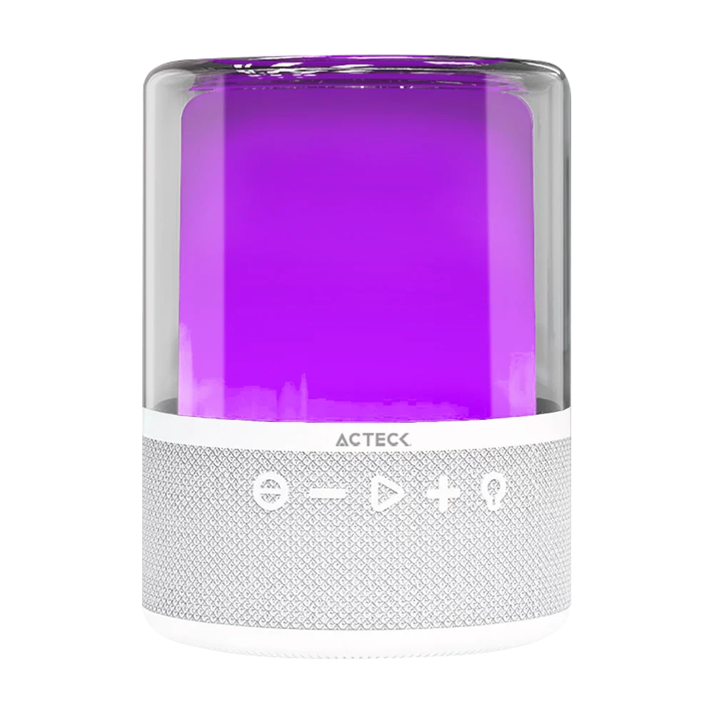 Bocina Portatil de ambientación | Glee Pure AP50 | Blanco