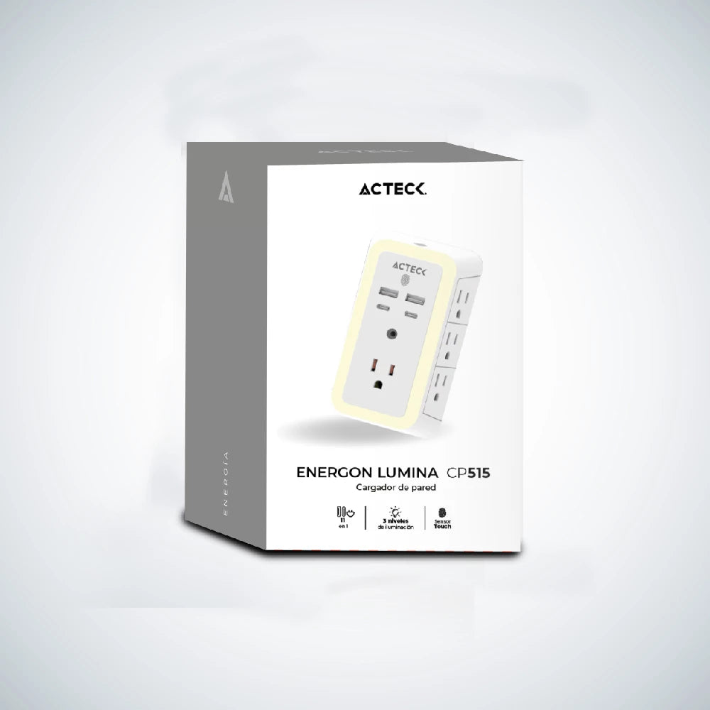 Cargador de Pared | Energon Lumina CP515 | Negro