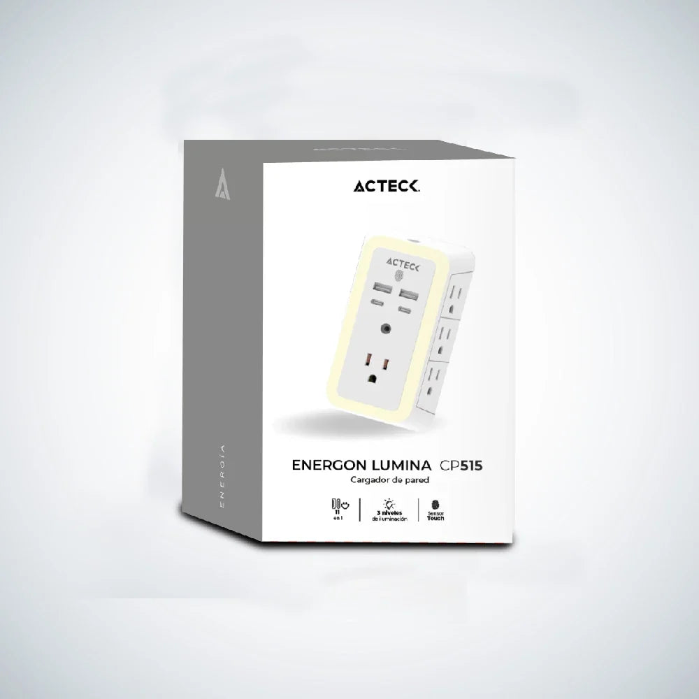 Cargador de Pared | Energon Lumina CP515 | Negro