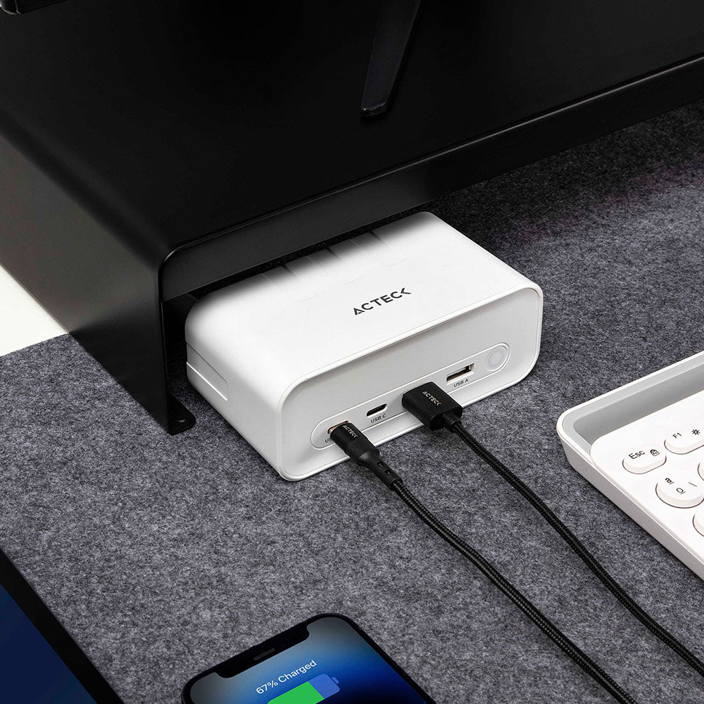 Cargador de Escritorio | Energon Mate CE676 | Blanco