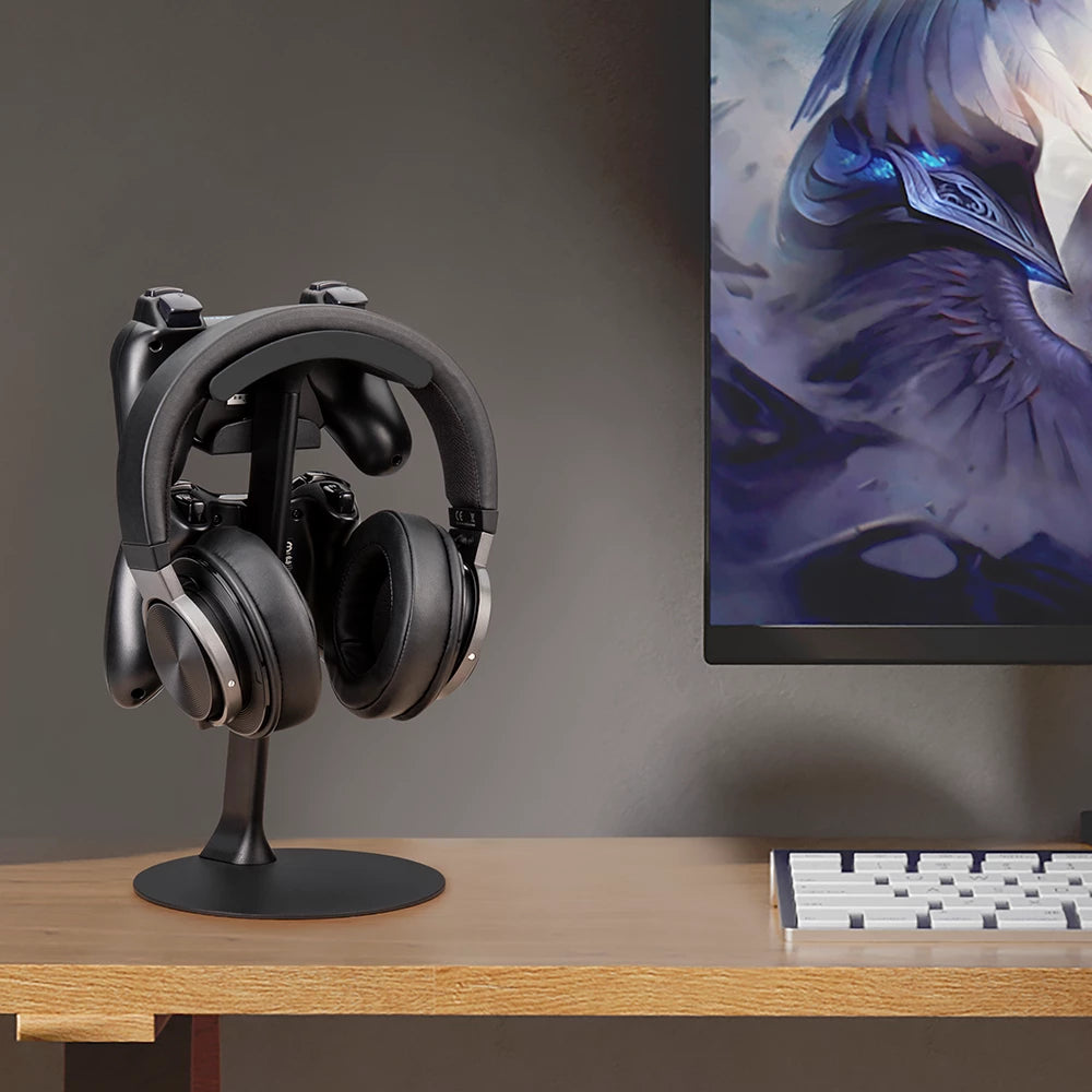 Base para Audífonos-Celulares-Gamepads | Vault Station BD414 | Negro