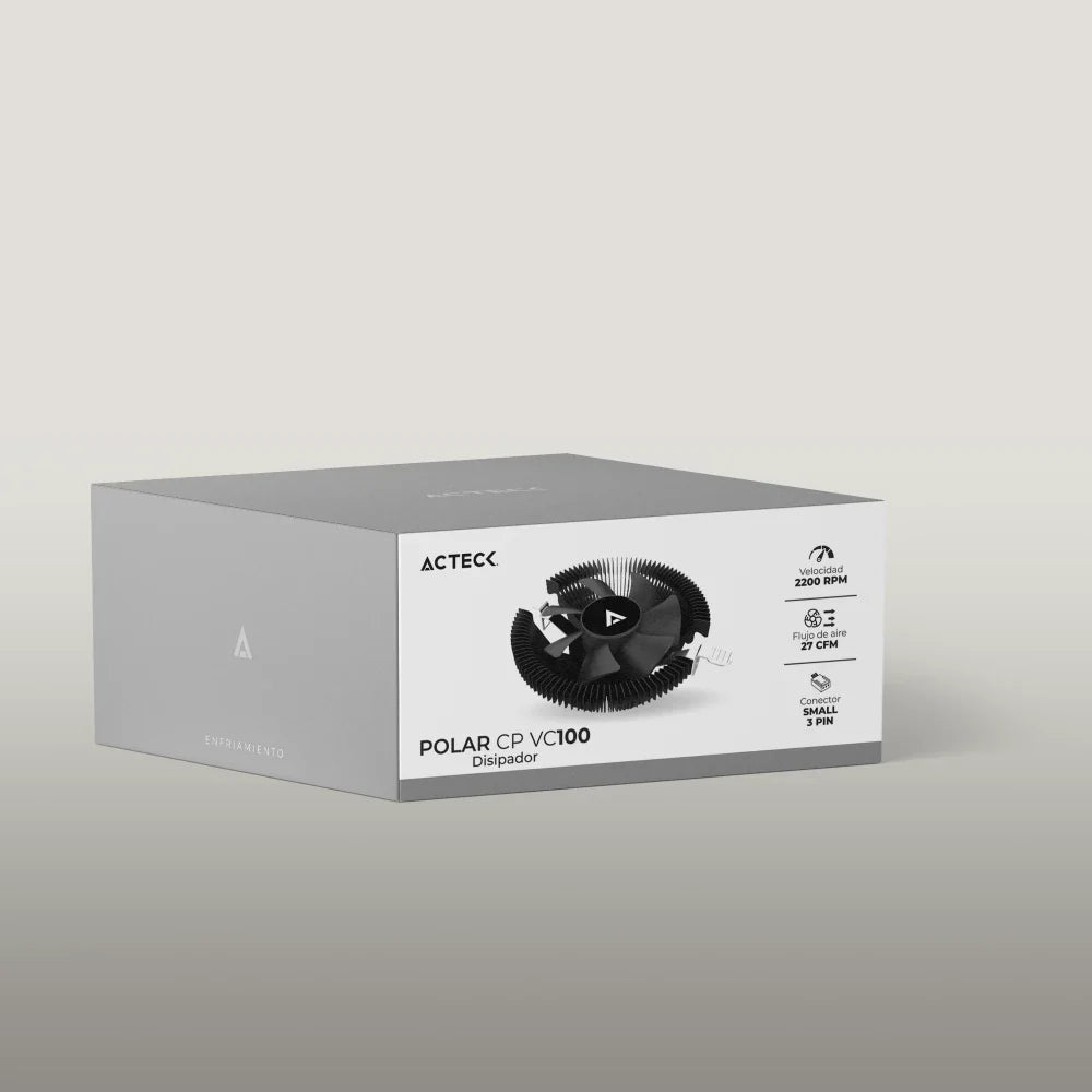 Disipador para CPU | Polar CP VC100 | Negro