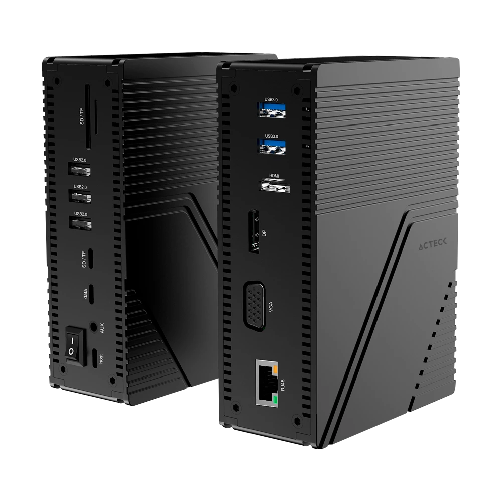 HUB 14 en 1 | USB C  Gate 14V DH696 | Negro