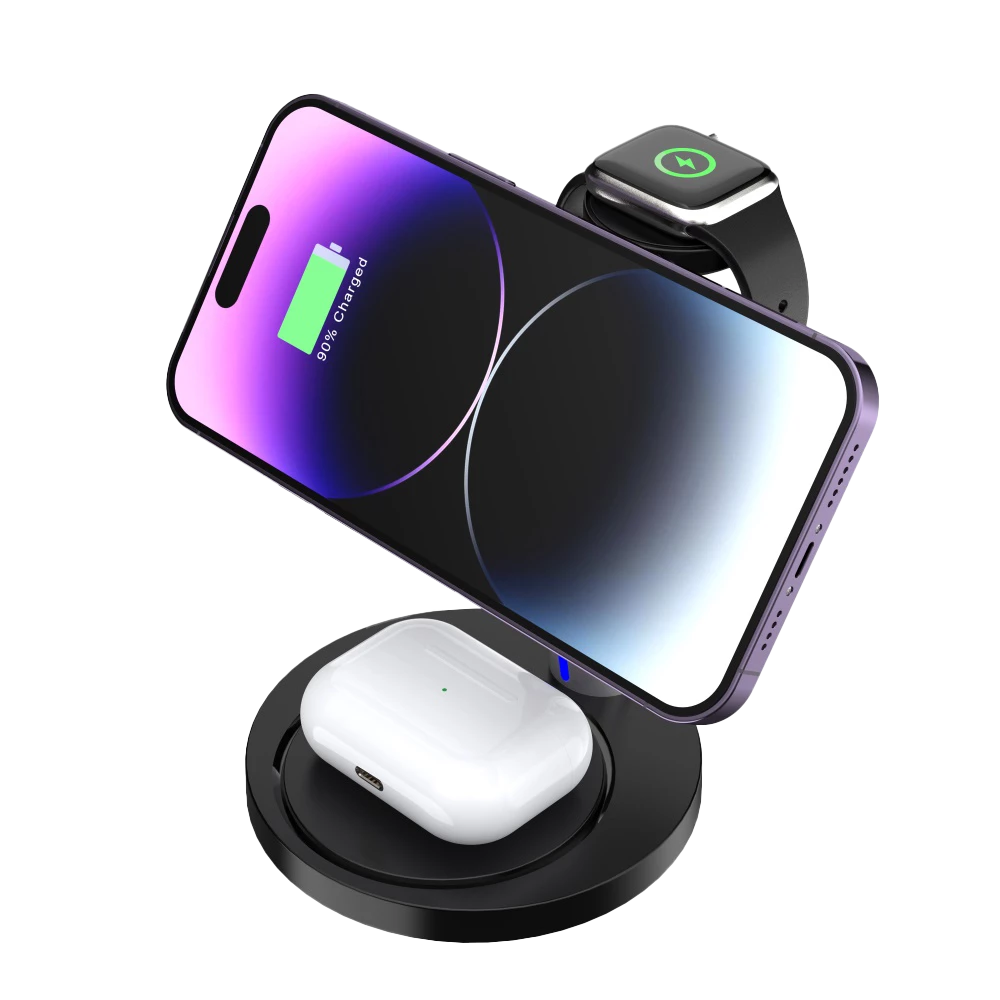 Cargador Inalámbrico Energon S-Mate CI740 | Negro