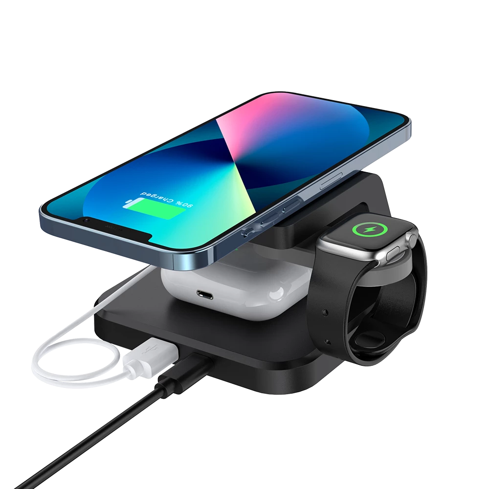 Cargador Inalámbrico | Energon S-Mate CI730 | Negro