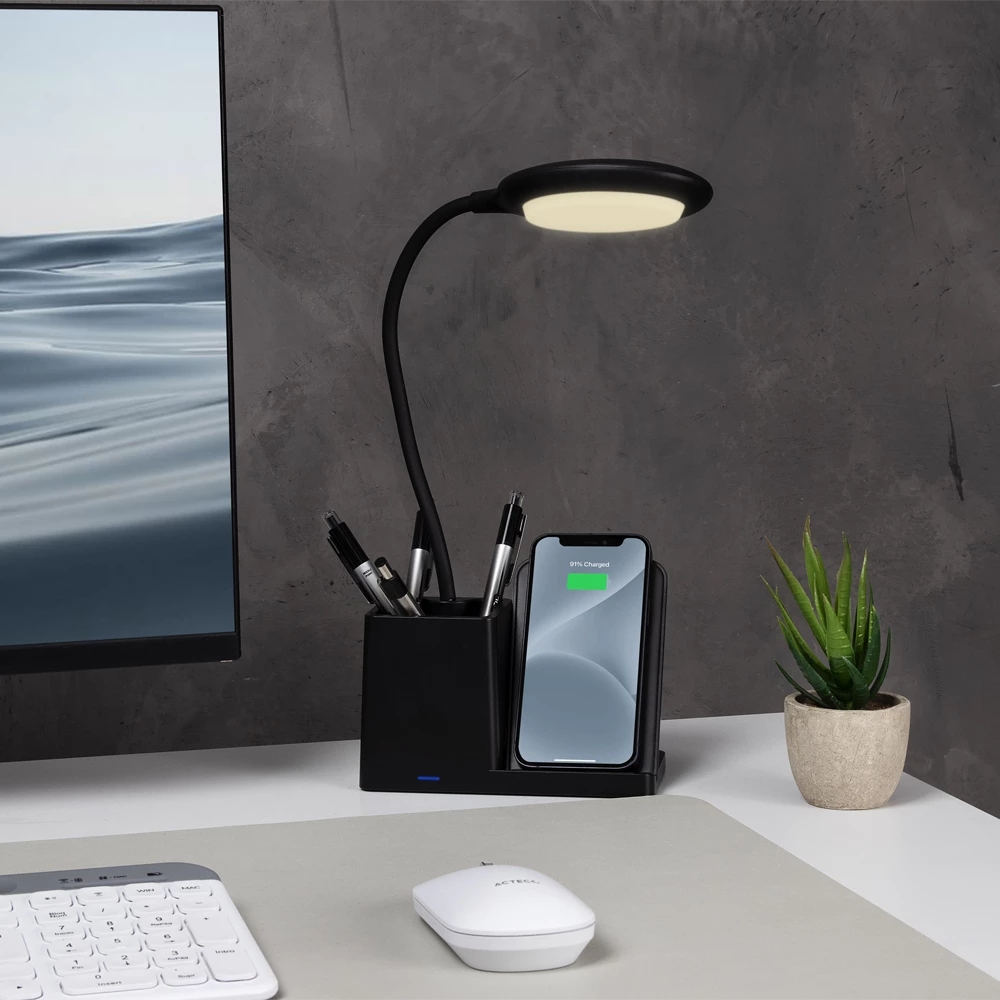 Cargador de Escritorio | Energon Lumimate CI722 | Negro