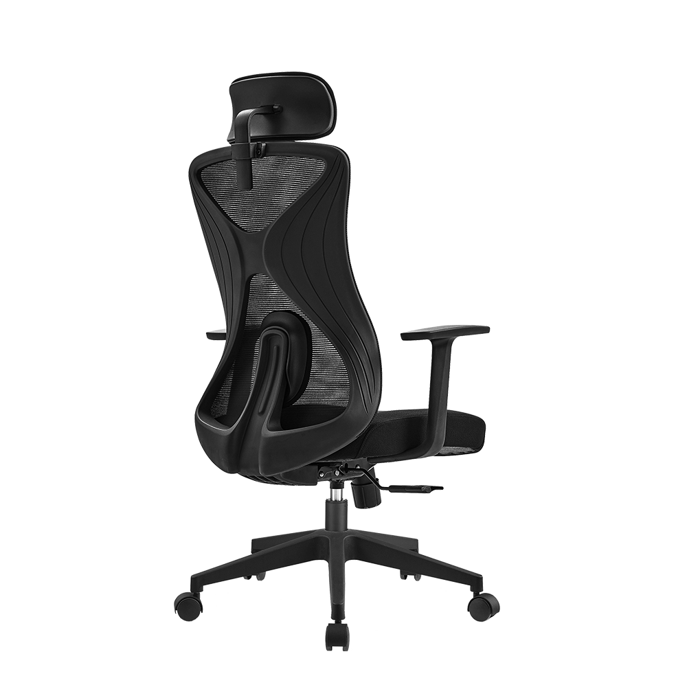 Silla de Oficina Ergonómica | Floe Pro EC737 | Negra