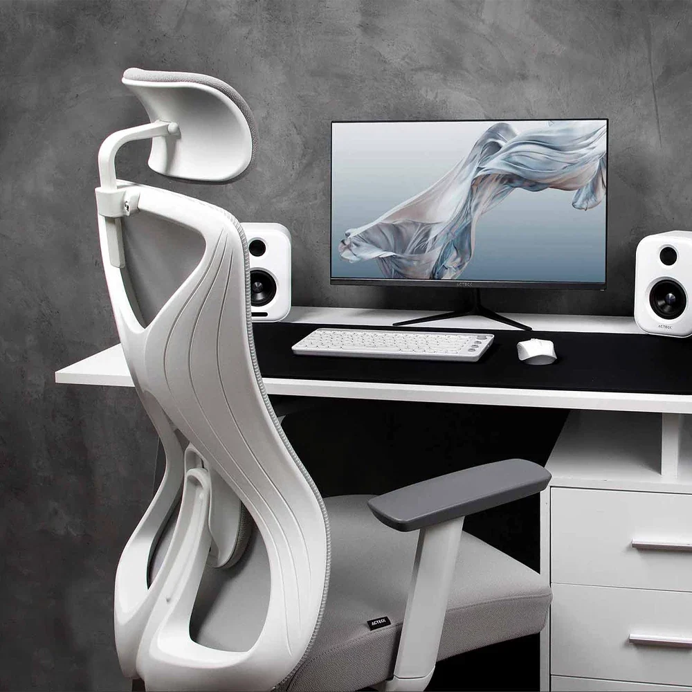Silla de Oficina Ergonómica | Floe Pro EC737 | Blanca
