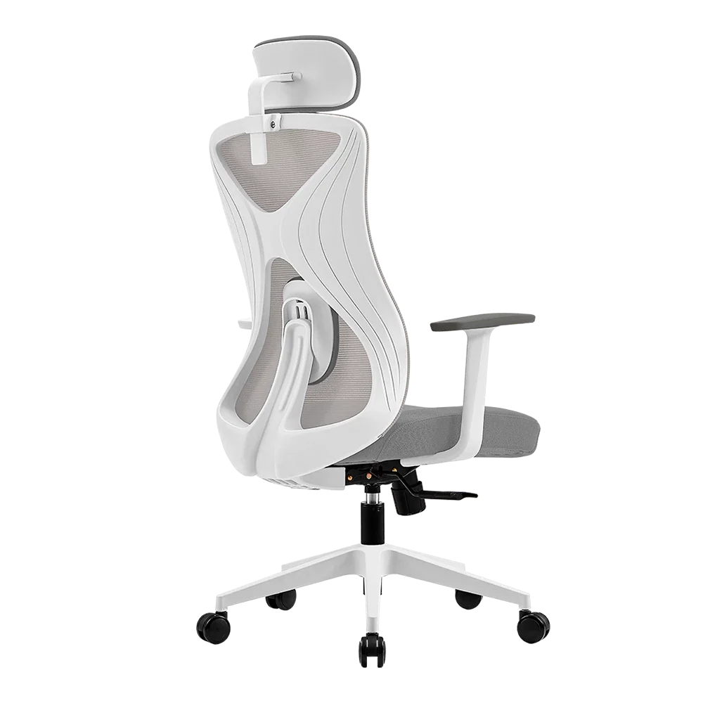 Silla de Oficina Ergonómica | Floe Pro EC737 | Blanca