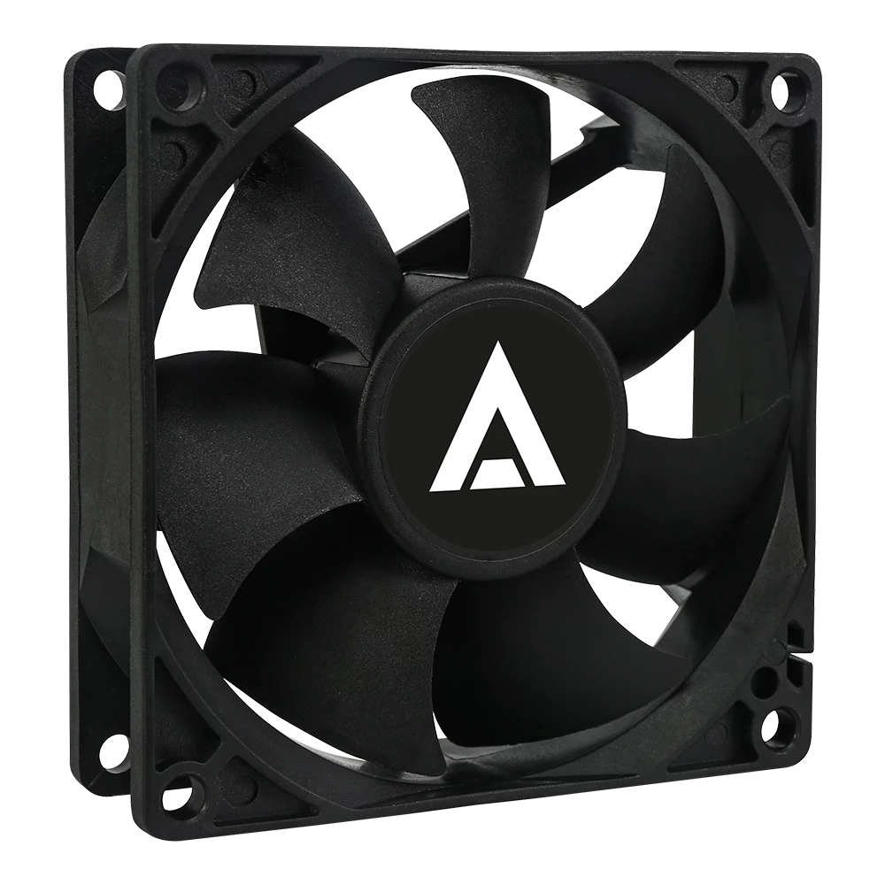 Ventilador para PC | Polar EG VG80 80 mm | 80x80x25 mm + 1800 RPM + Hidraulico + 12V | Negro