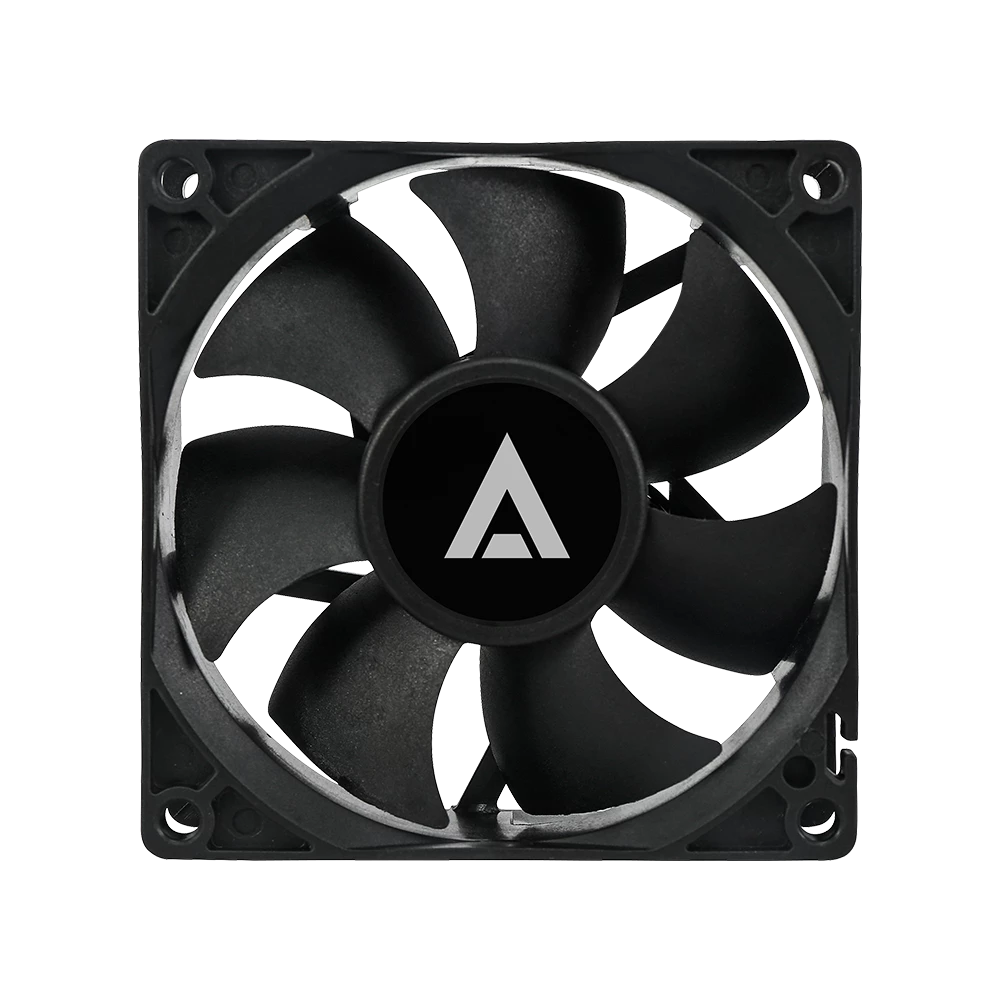 Ventilador para PC | Polar EG VG80 80 mm | 80x80x25 mm + 1800 RPM + Hidraulico + 12V | Negro