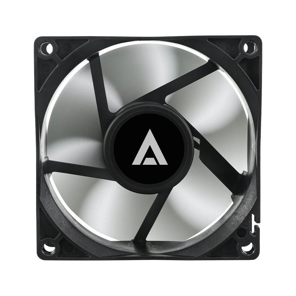 Ventilador para PC | Polar EG VG80 80 mm | 80x80x25 mm + 1800 RPM + Hidraulico + 12V | Negro