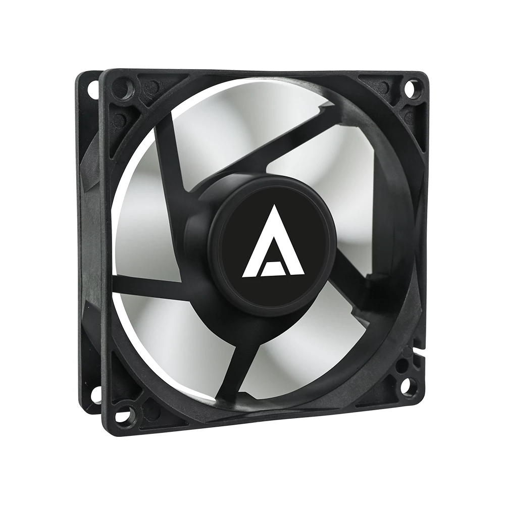 Ventilador para PC | Polar EG VG80 80 mm | 80x80x25 mm + 1800 RPM + Hidraulico + 12V | Negro