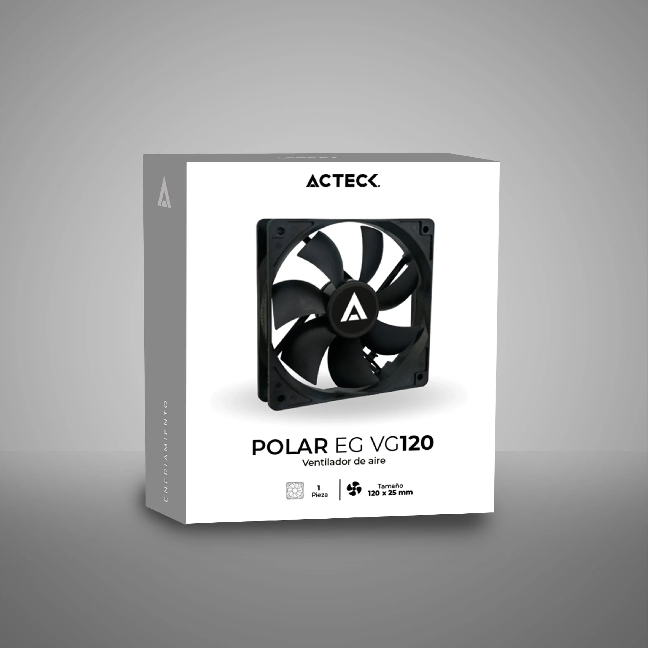 Ventilador para PC | Polar EG VG120 120 mm | Negro