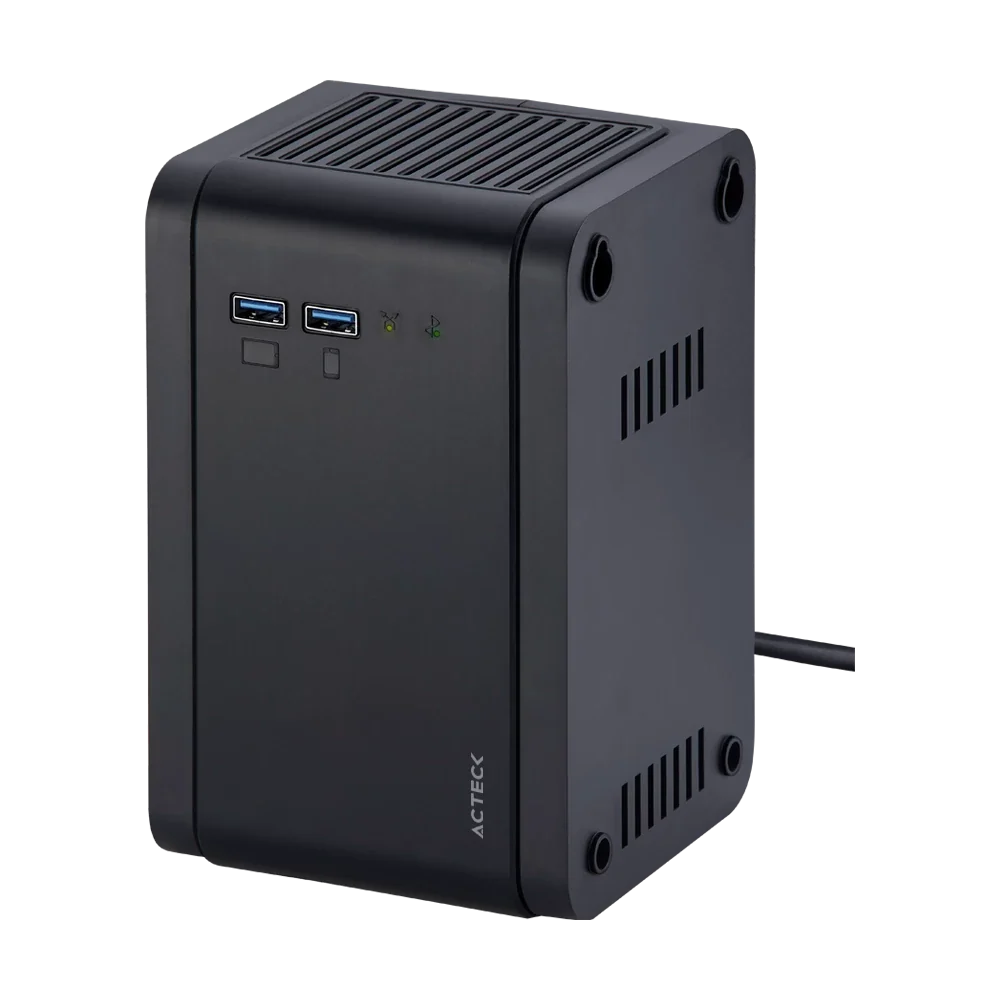Regulador de Voltaje 600 W/1200 VA | Enertor Protect RV1200 | Negro