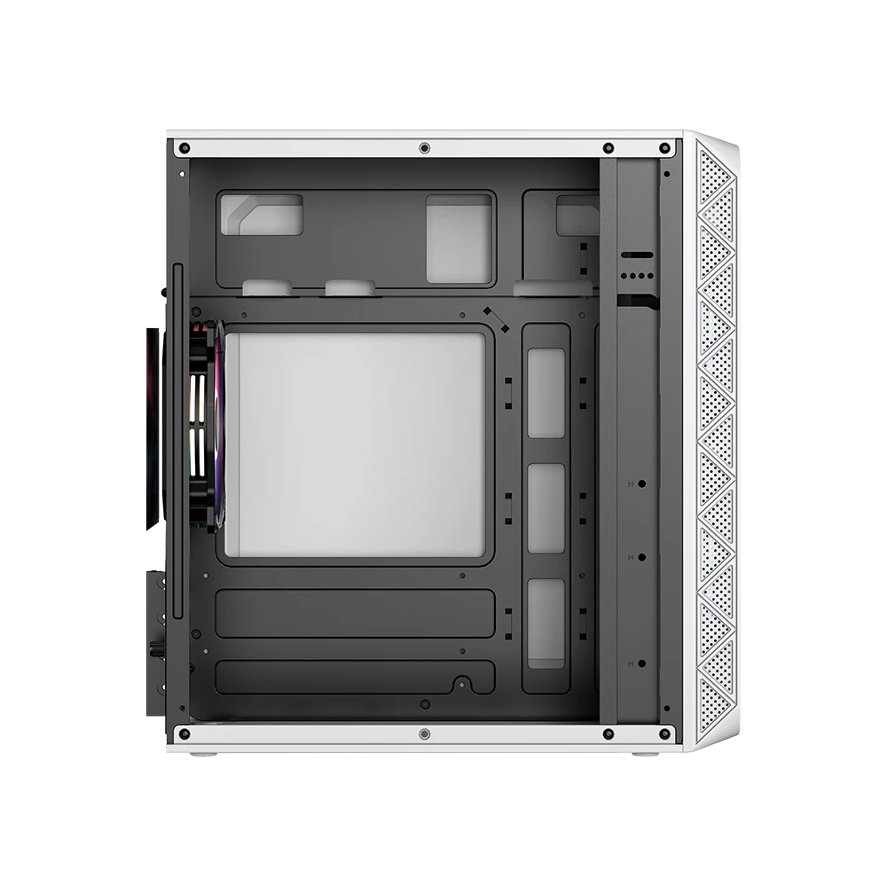 Gabinete Mini Torre | Doom Pro Crystal GI730 | Blanco