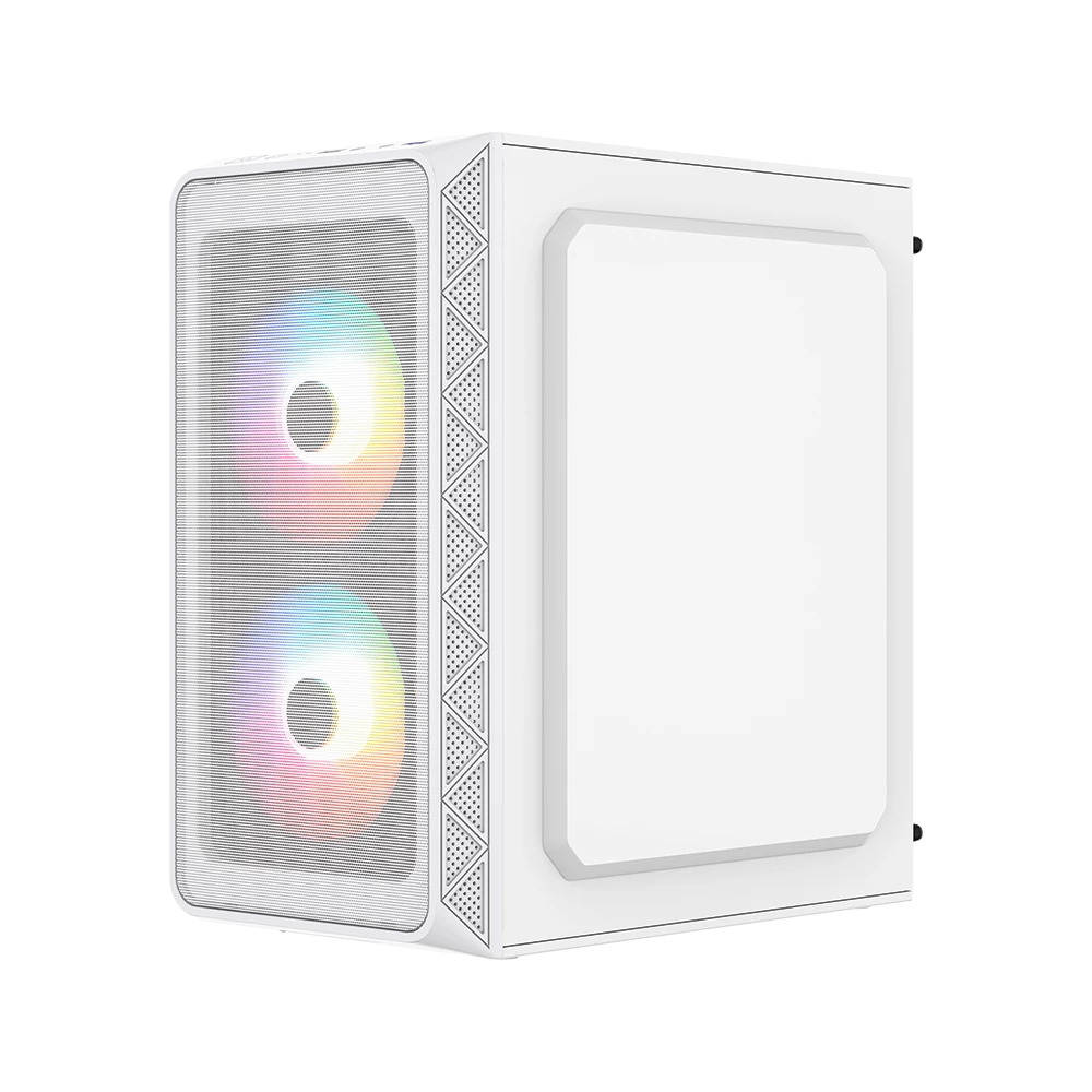 Gabinete Mini Torre | Doom Pro Mesh GI730M | Blanco