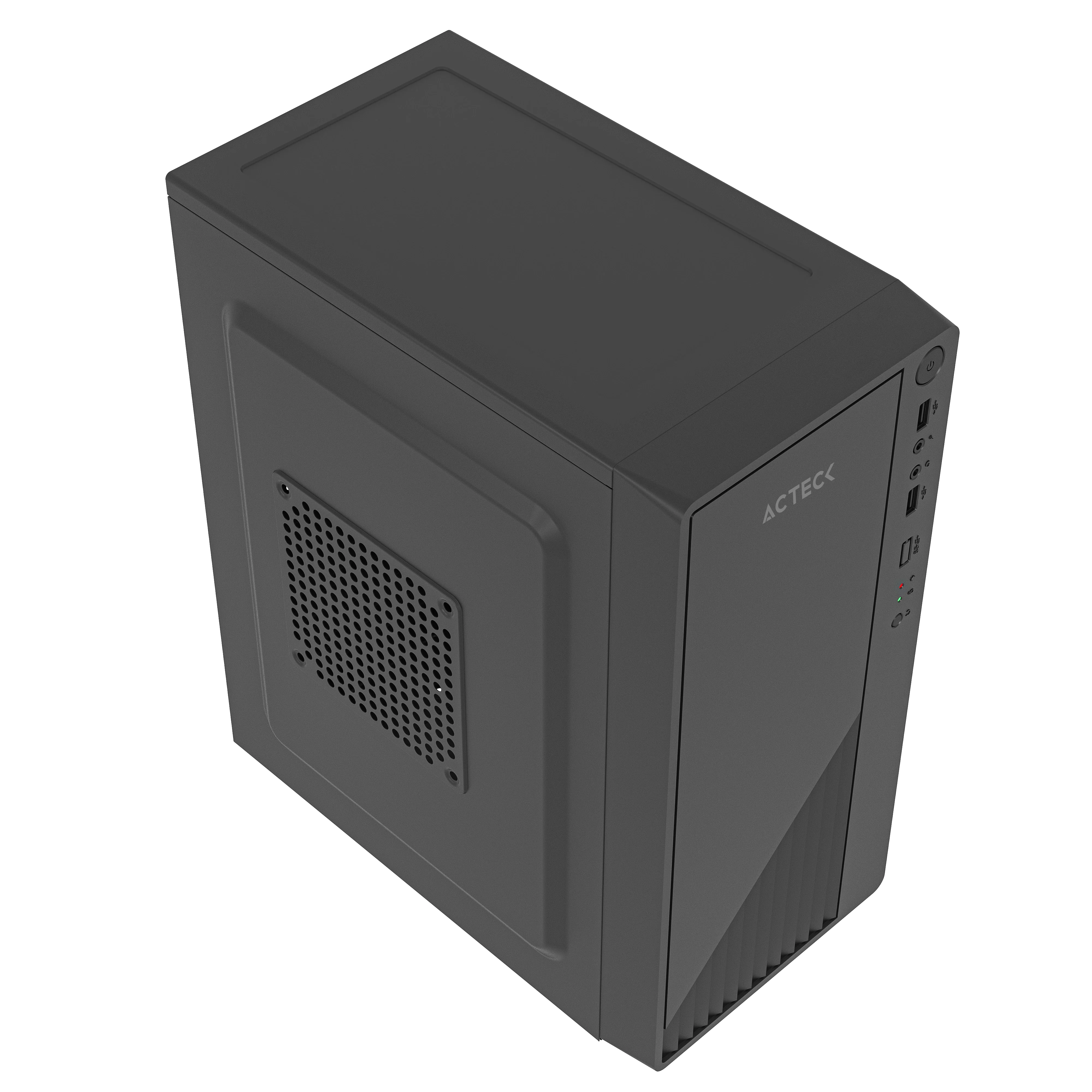 Gabinete Compacto Mini Torre | Kioto GC220F | Negro