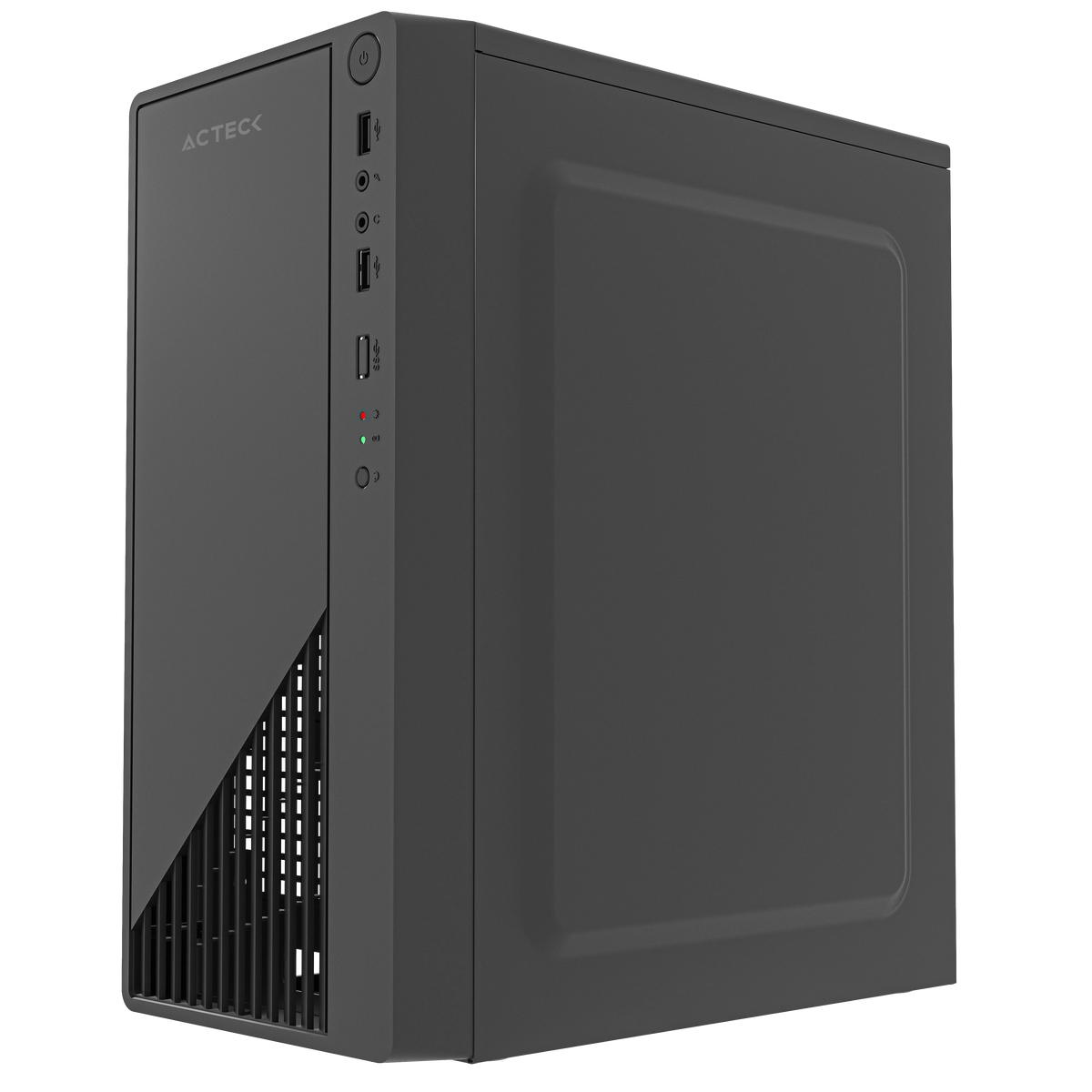 Gabinete Compacto Mini Torre | Kioto GC220F | Negro
