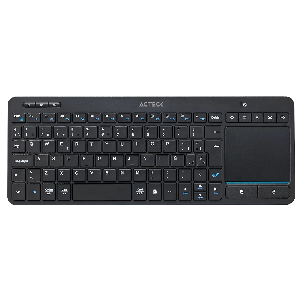 Teclado Multidispositivo Inalámbrico | Inspire Smart TI707 | Negro