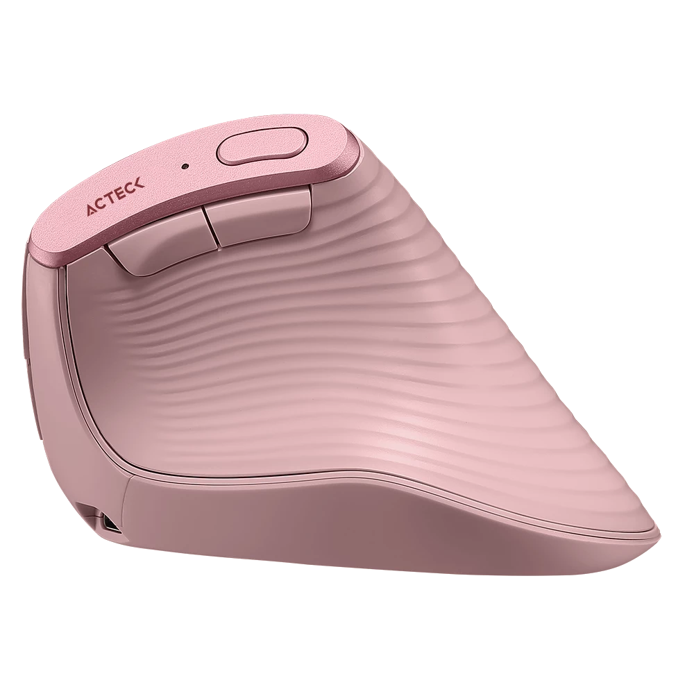 Mouse Ergonómico Vertical | Virtuos Fitt Pro MI770 | Rosa