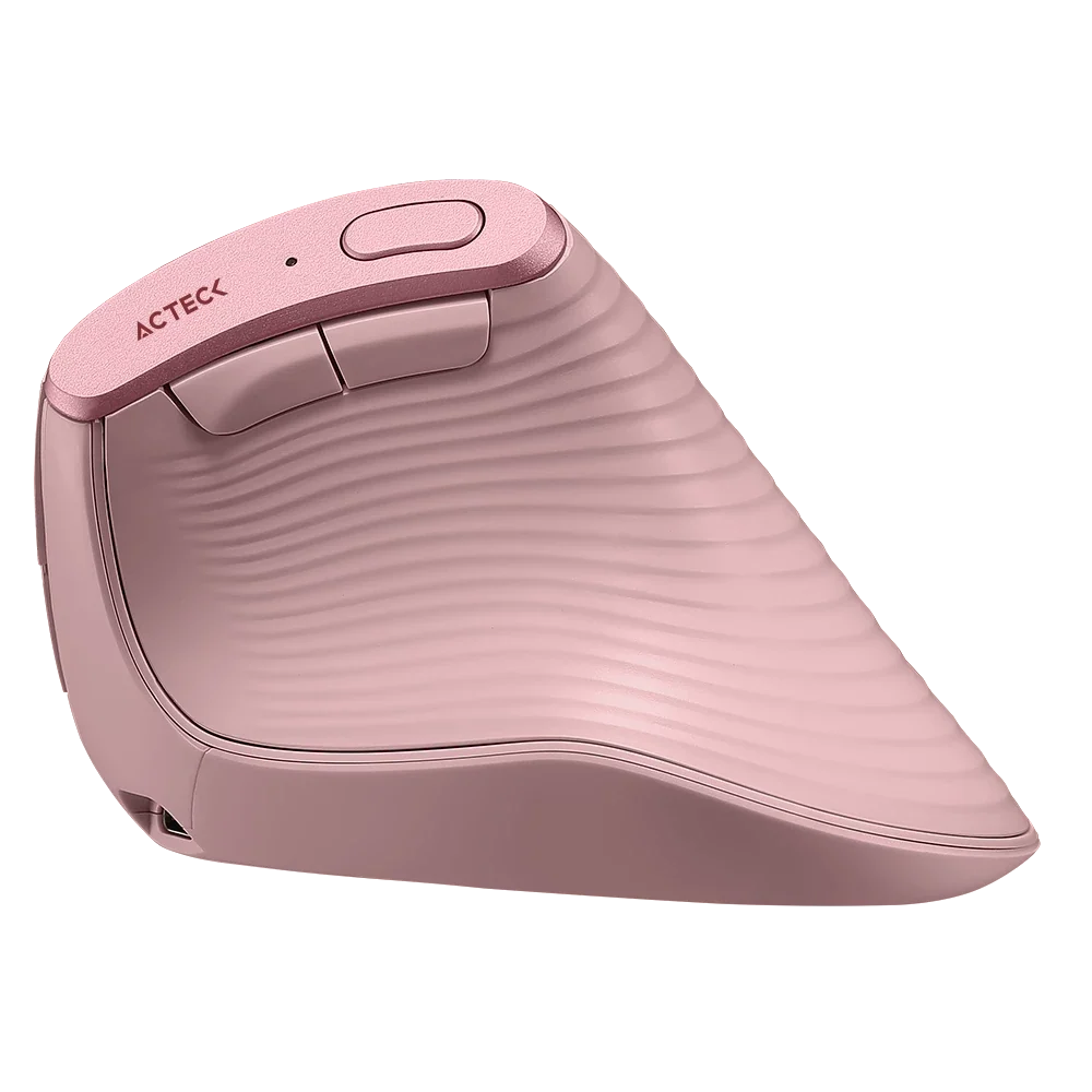 Mouse Ergonómico Vertical | Virtuos Fitt Pro MI770 | Rosa