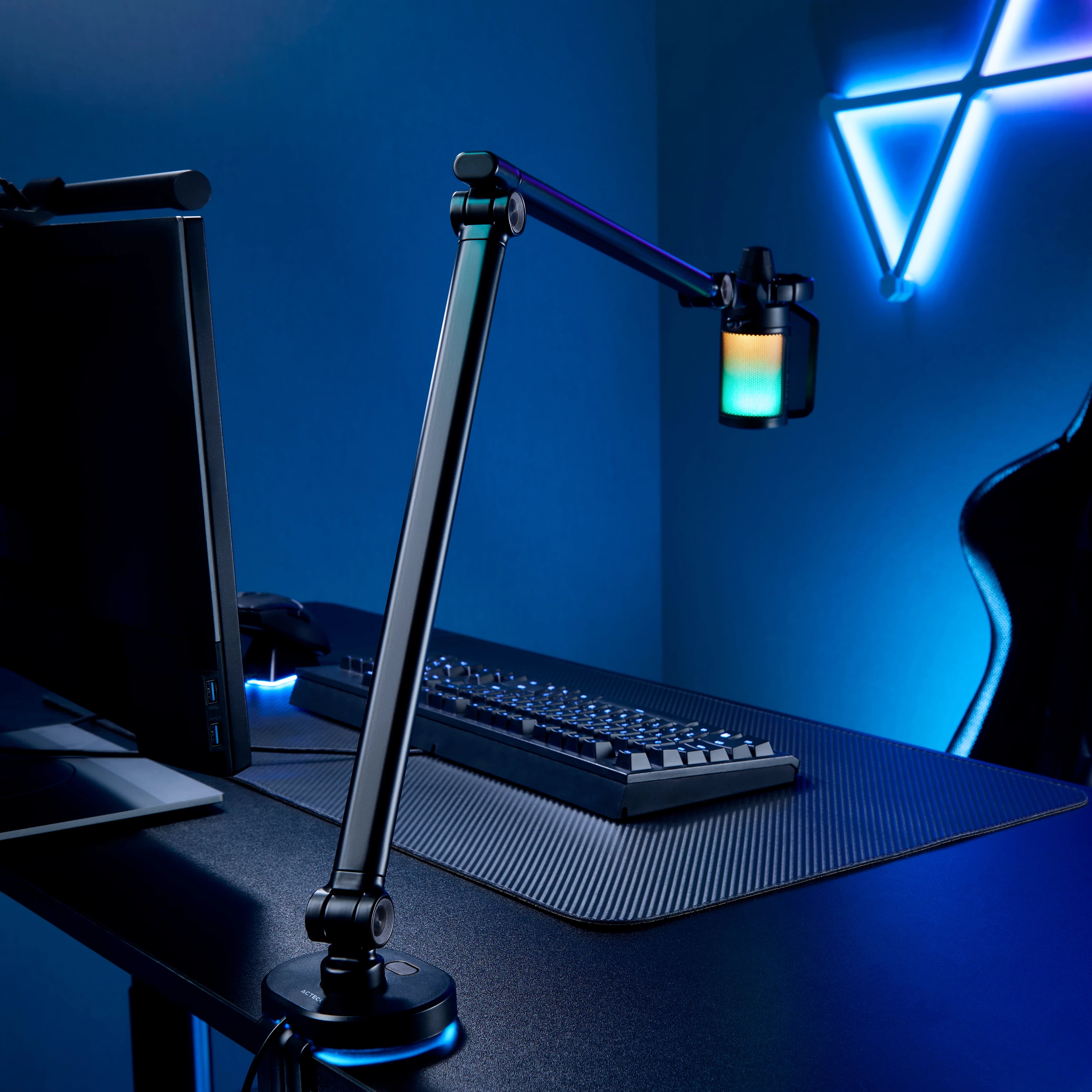 Brazo Articulado para un micrófono móvil | Enforce Zone Micro BM400 | Negro